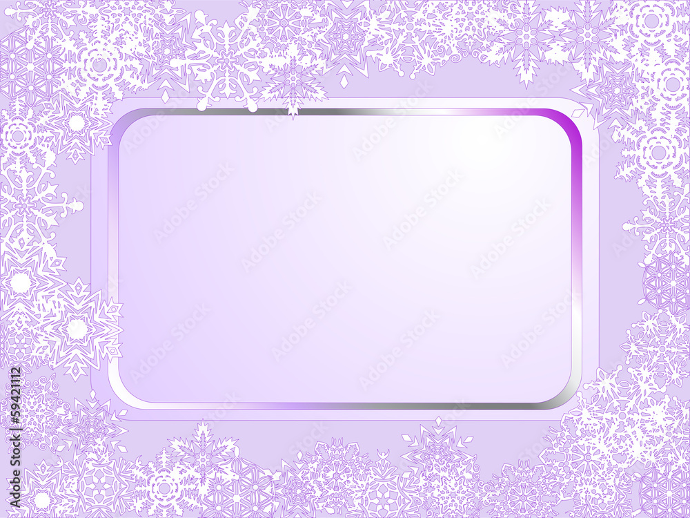 Violet frame Violet frame