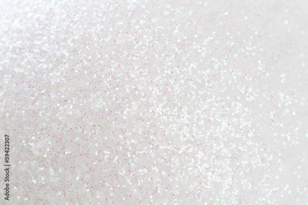 White Glitter Background Close up Stock Photo Adobe Stock