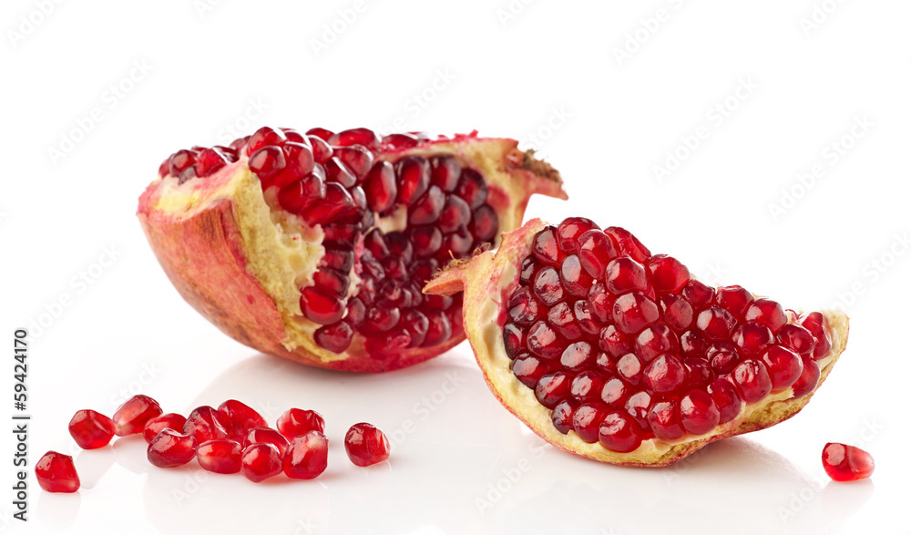 Piece of pomegranate Piece of pomegranate