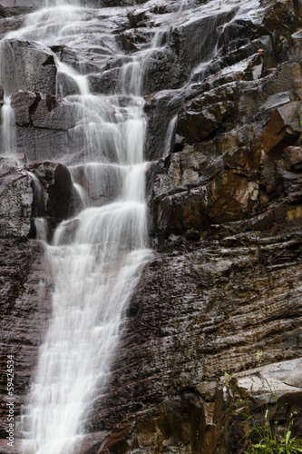 Charming Silverband Falls in Grampians National Park  Australia