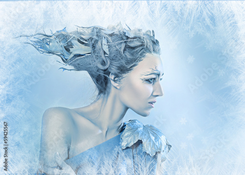 Konstfotografi Ice-queen