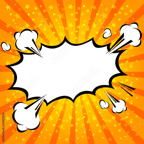 Comic Speech Bubble, Cartoon