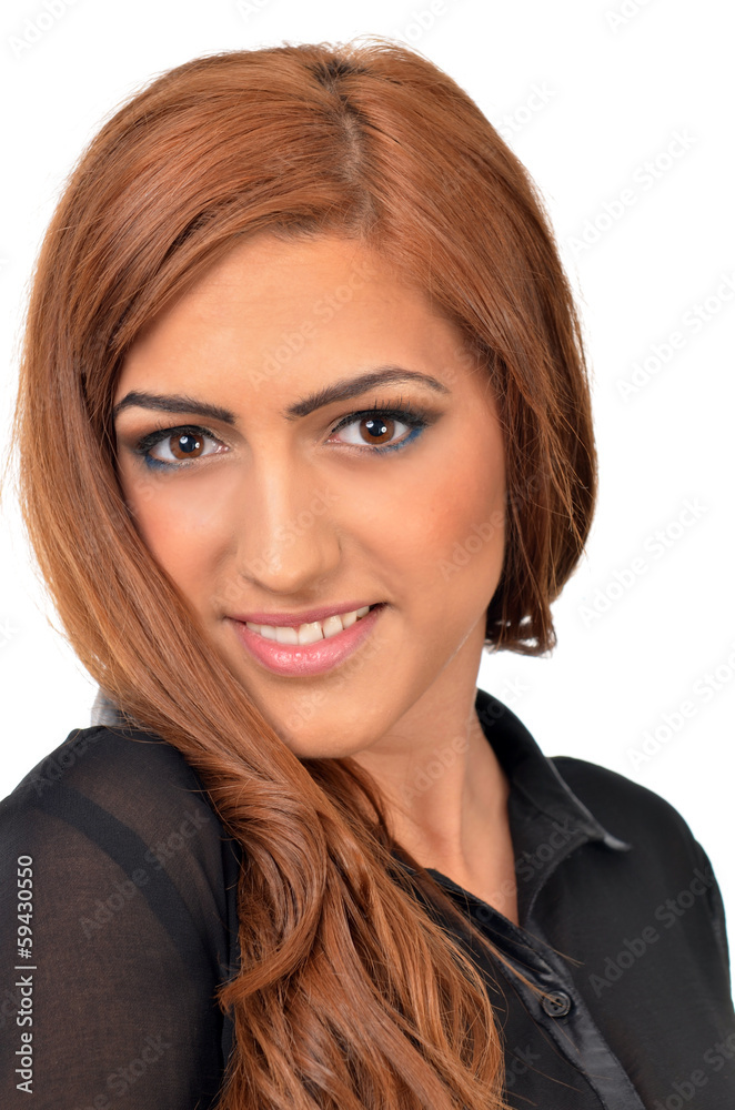 close up of a beautiful Middle Eastern woman close up of a beautiful Middle Eastern woman