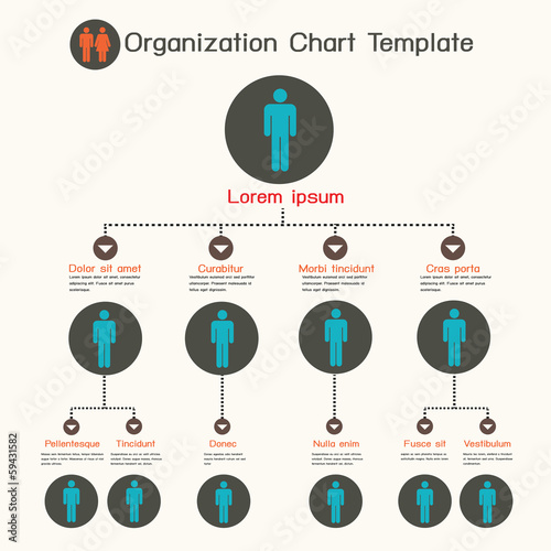 Organization chart template