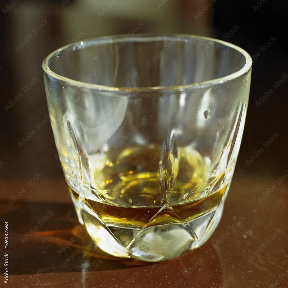 glass of Havana Club (7 years old), Havana, Cuba