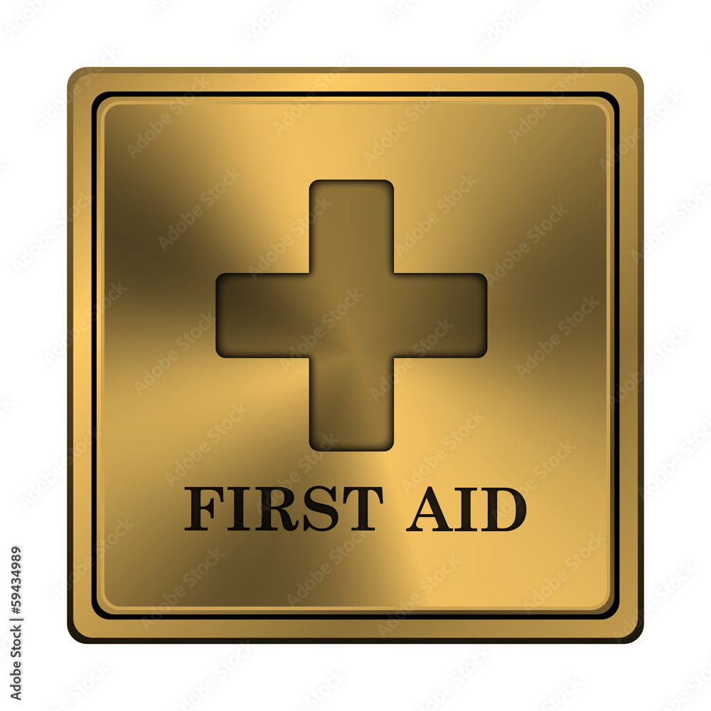 Obraz premium First aid icon