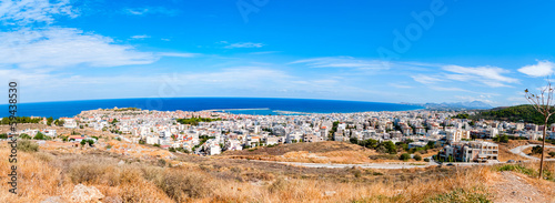 Beautiful panorama with cloudscape