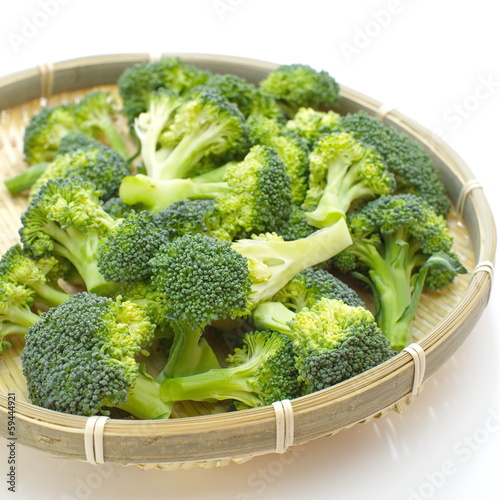 delicious broccoli closeup