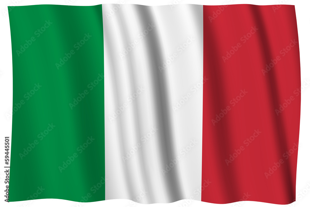 Fototapeta premium Italia Bandiera