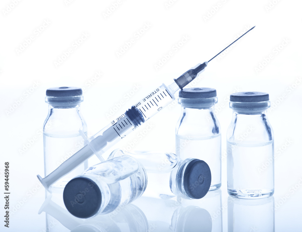 Glass Medicine Vials and Syringe Glass Medicine Vials and Syringe