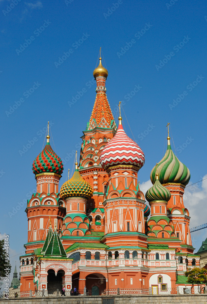 St Vasily Blessed cathedral in Moscow