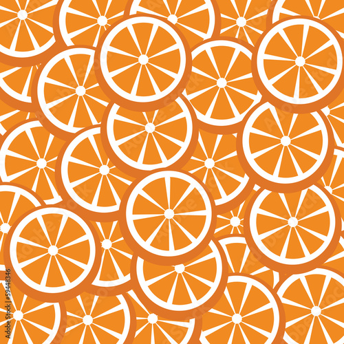 oranges vector for background