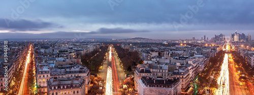 Paris, by night