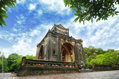 Tomb of Tu Duc emperor, Hue, Vietnam.