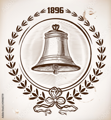 Old bell card