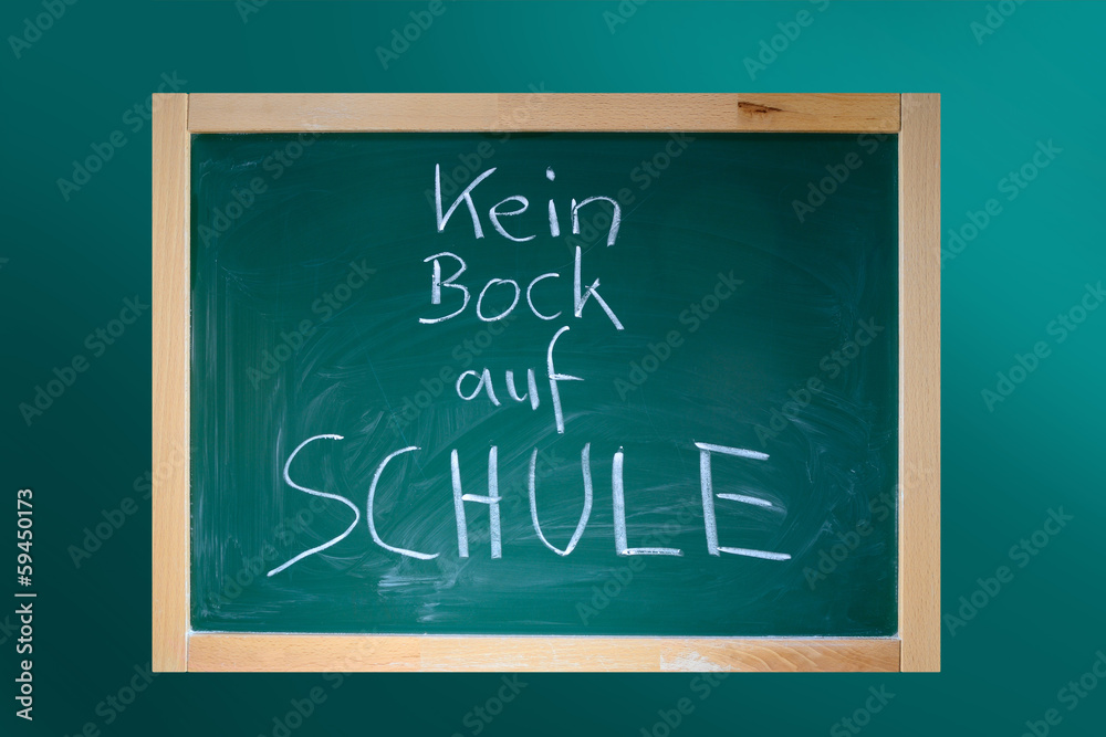 Kein Bock auf Schule