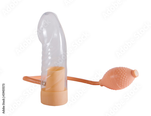 Vacuum pump for penis