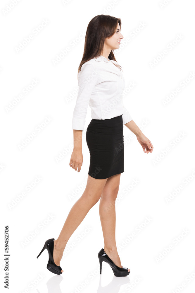 Fototapeta premium Beautiful hispanic business woman