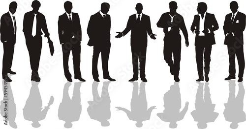 Men in business suits