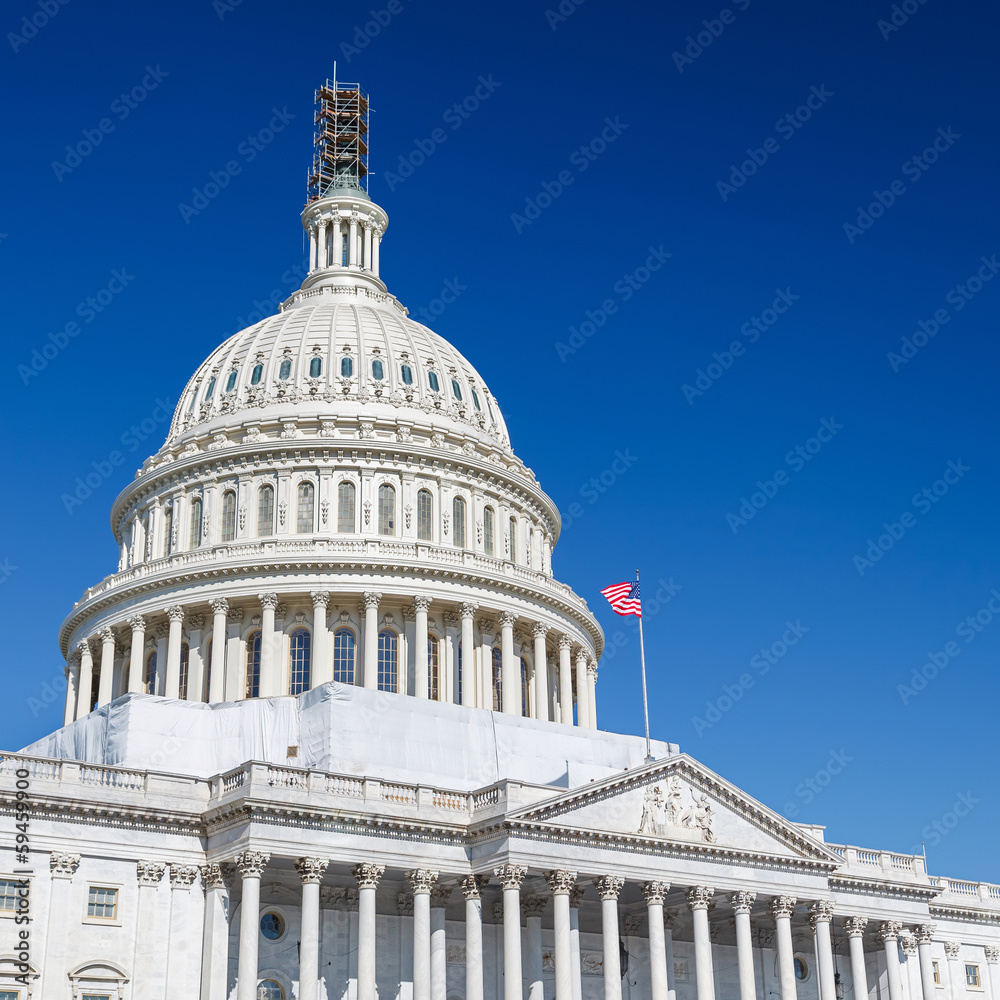 Obraz premium US Capitol, Washington DC