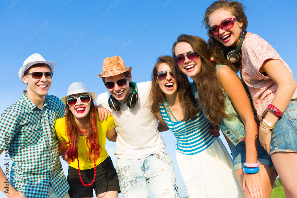 Group of young people Group of young people