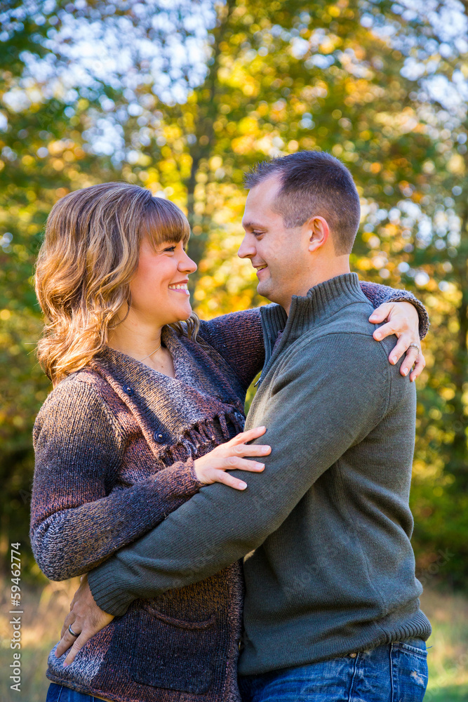 Fototapeta premium Happy Couple Outdoors