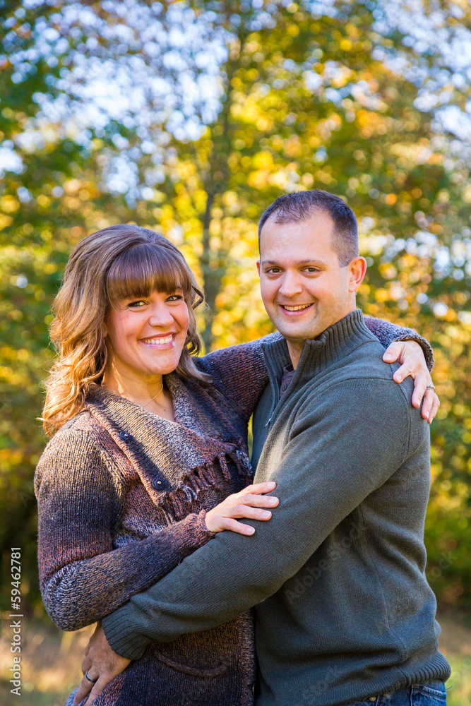 Happy Couple Outdoors Happy Couple Outdoors