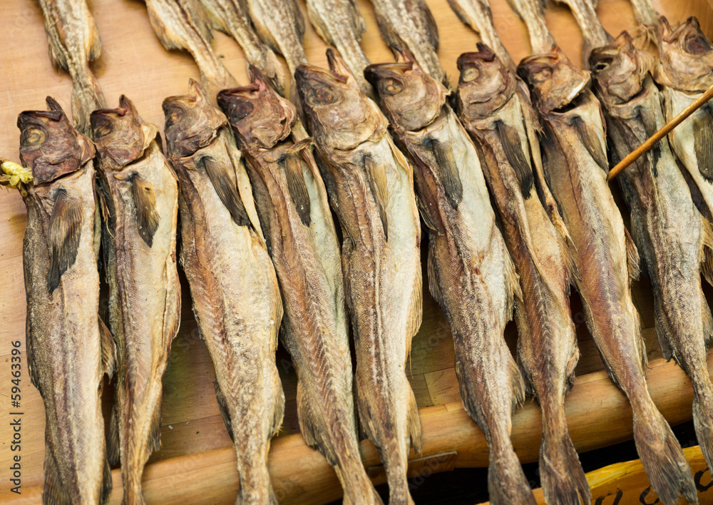 Fototapeta premium Salty fish