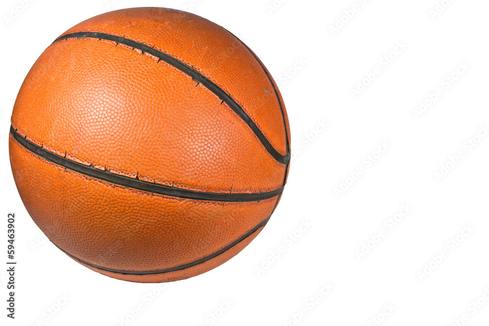 Fototapeta premium basketball on a white background