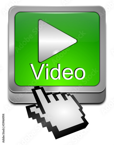 Play Video Button mit Cursor