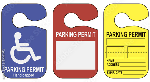 Set parking permits