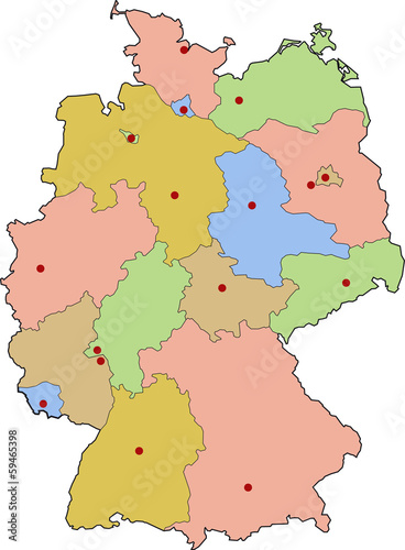 Map of Germany