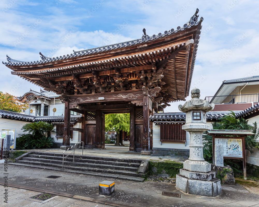 Fototapeta premium koeiji temple in nagasaki