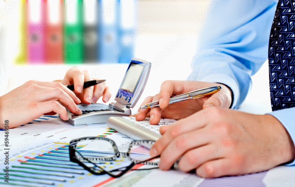 Fototapeta premium Business accounting