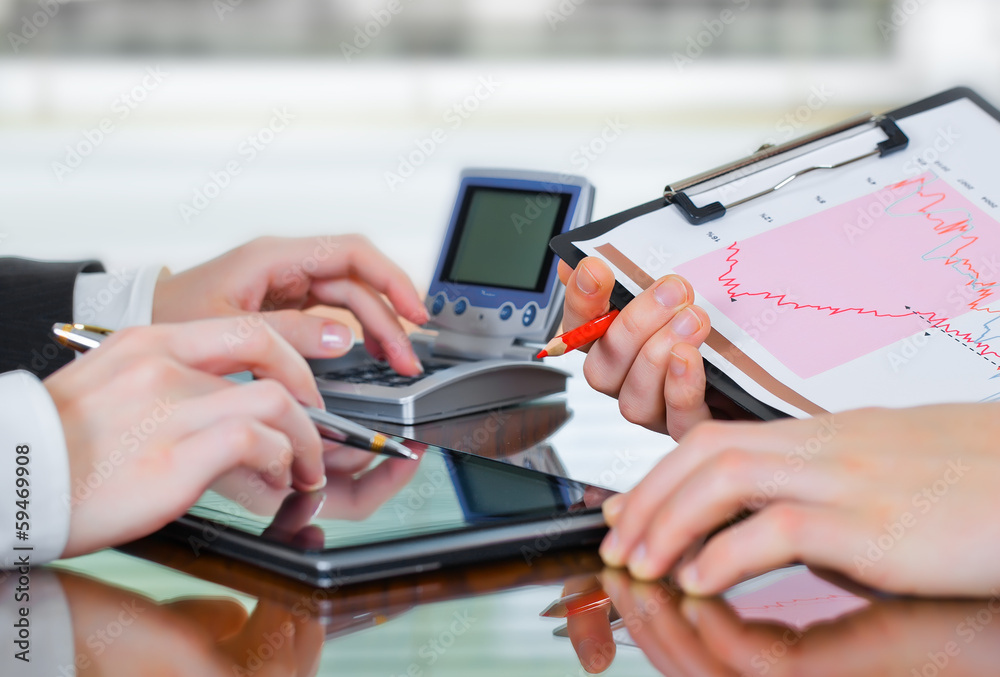 Fototapeta premium Business accounting