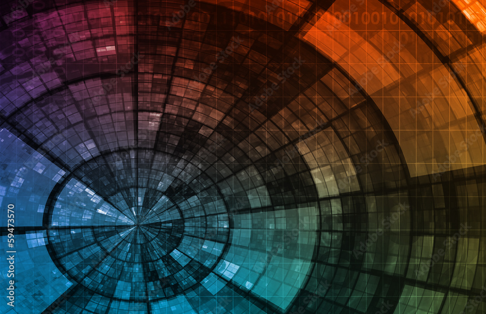 Fototapeta premium Systems Development