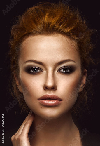 make-up model face portrait