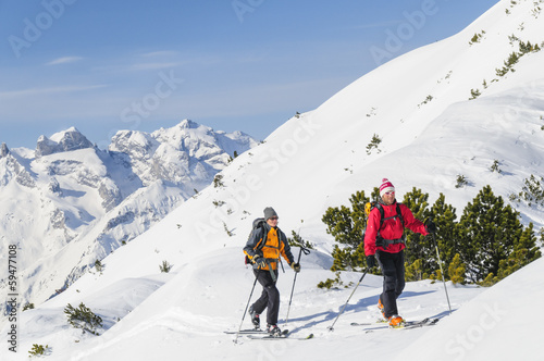 Skitour im Hochgebirge
