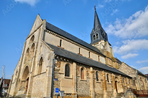 France, historical church of Thury Harcourt photo