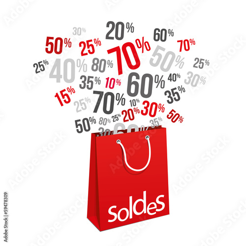 Soldes - Sac rouge