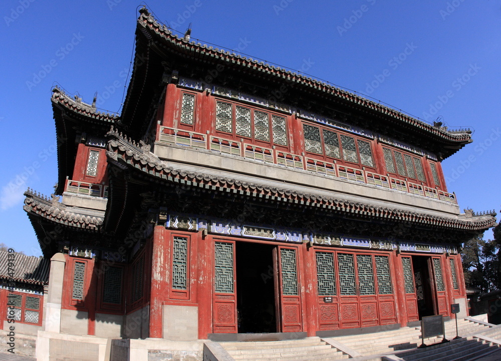 red opera house of Beijing summer palace red opera house of Beijing summer palace
