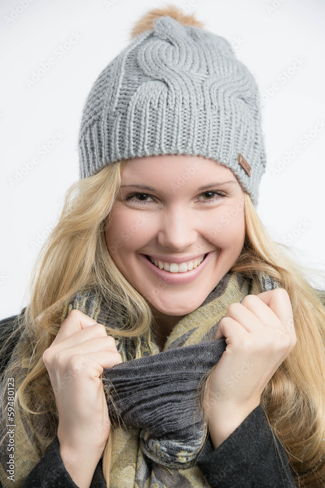 Mädchen mit Pudelmütze Mädchen mit Pudelmütze