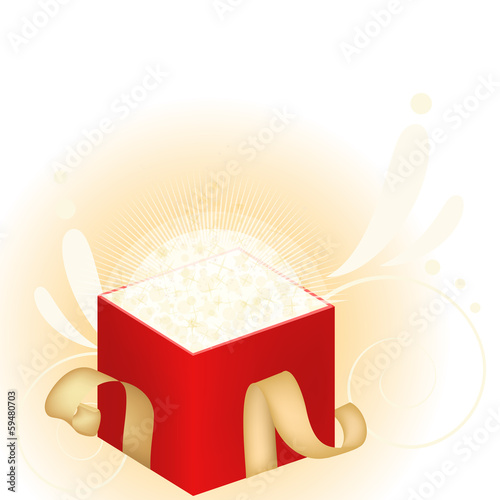pacco regalo decorazioni