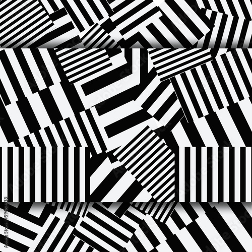 White and Black Background