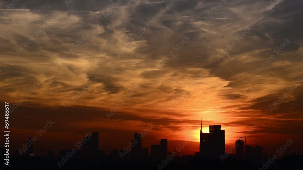 tramonto a milano tramonto a milano