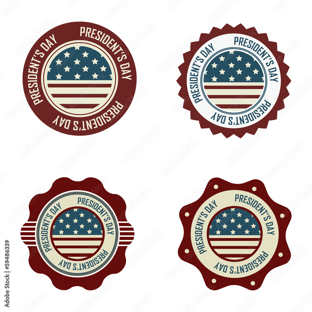 President's day labels