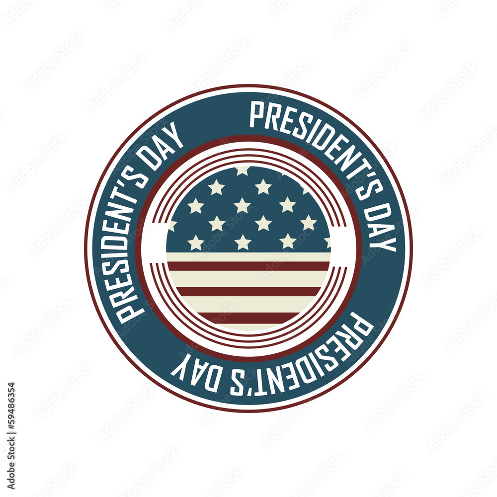 President's day label