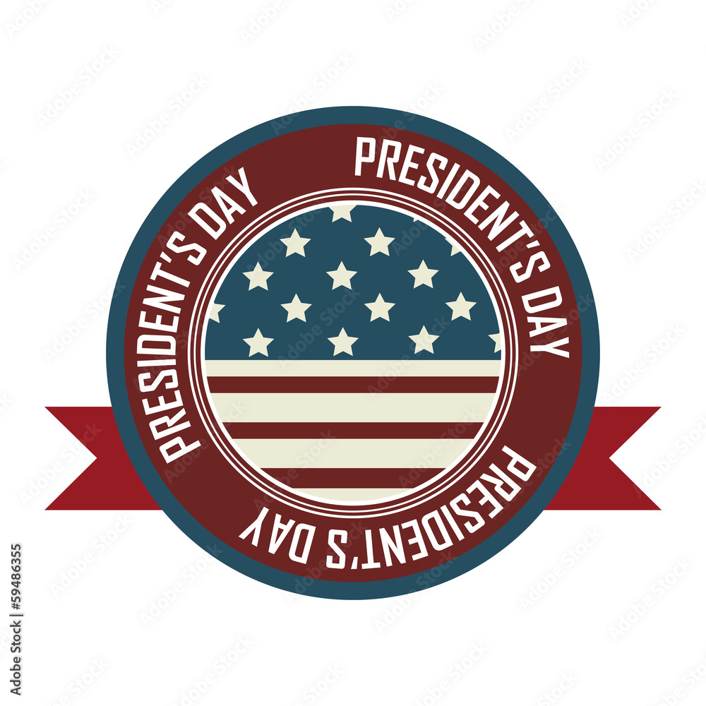 President's day label President's day label