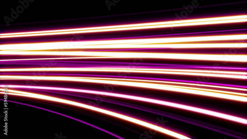 Abstract Bright Lines Loop 2