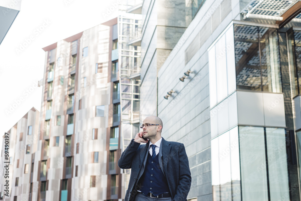 successful elegant fashionable businessman successful elegant fashionable businessman